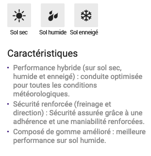 Caractéristique, performance hybride gfit-4S